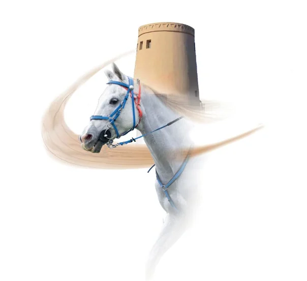 Horse and UAE castle — logo inspiration